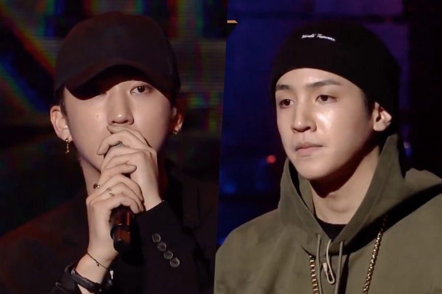 Changbin de Stray Kids et Wooseok de PENTAGON se produisent devant les producteurs au deuxième tour de «Show Me The Money 9»