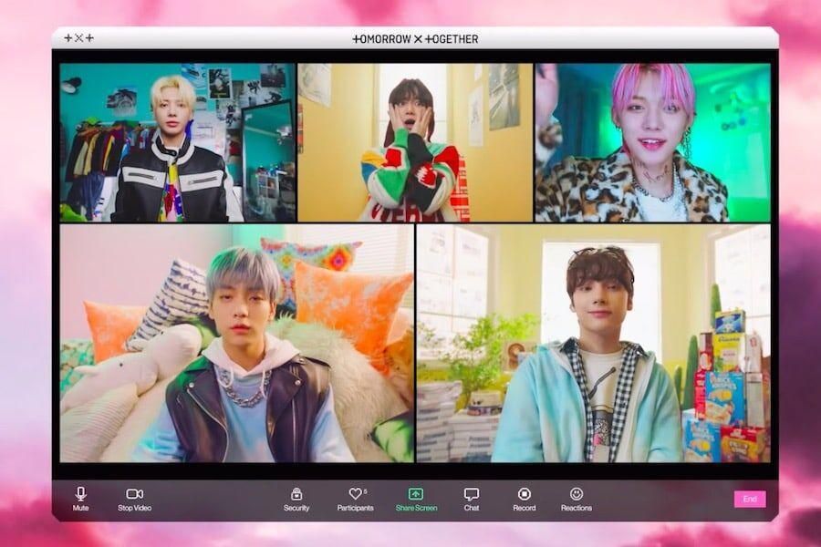 TXT se connecte dans le teaser MV pour 