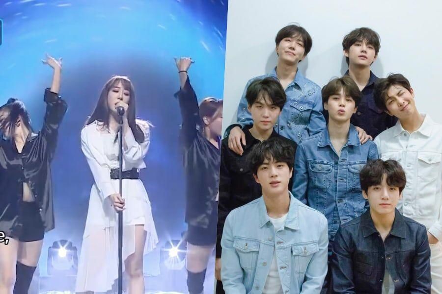 La réinterprétation émotionnelle par Yeonjung de WJSN du «Fake Love» de BTS impressionne le public du «Lotto Singer»