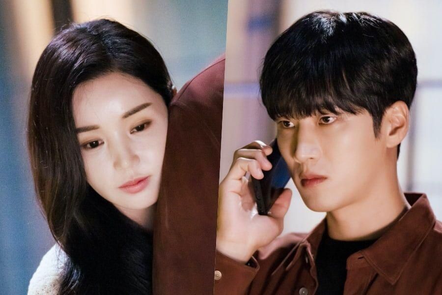 Nam Gyu Ri embrasse Ahn Bo Hyun avec une expression indéchiffrable dans «Kairos»