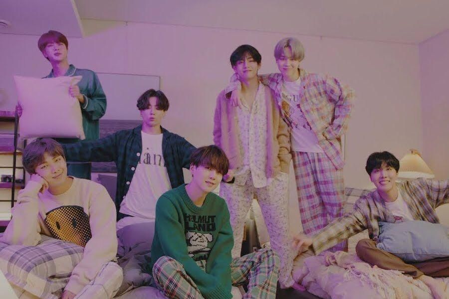 BTS sort une version cosy et intime «On My Pillow» de MV «Life Goes On»