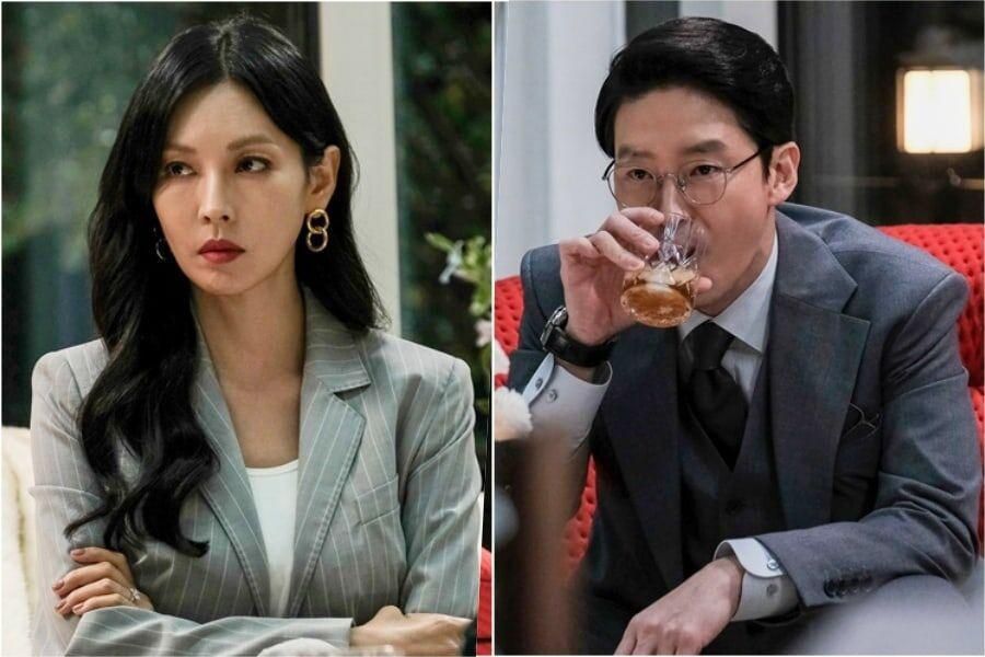 Uhm Ki Joon et Kim So Yeon conspirent ensemble lors d'une réunion secrète au «Penthouse»