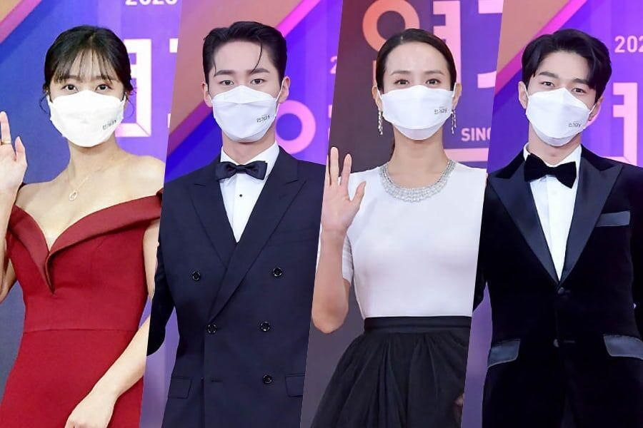 Les stars brillent sur le tapis rouge aux KBS Drama Awards 2020