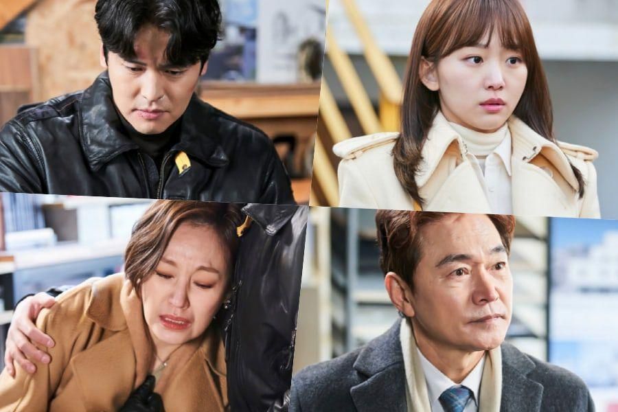 Lee Jang Woo, Jin Ki Joo, Jung Bo Suk et Jin Kyung sont submergés d'émotions bouleversantes dans 