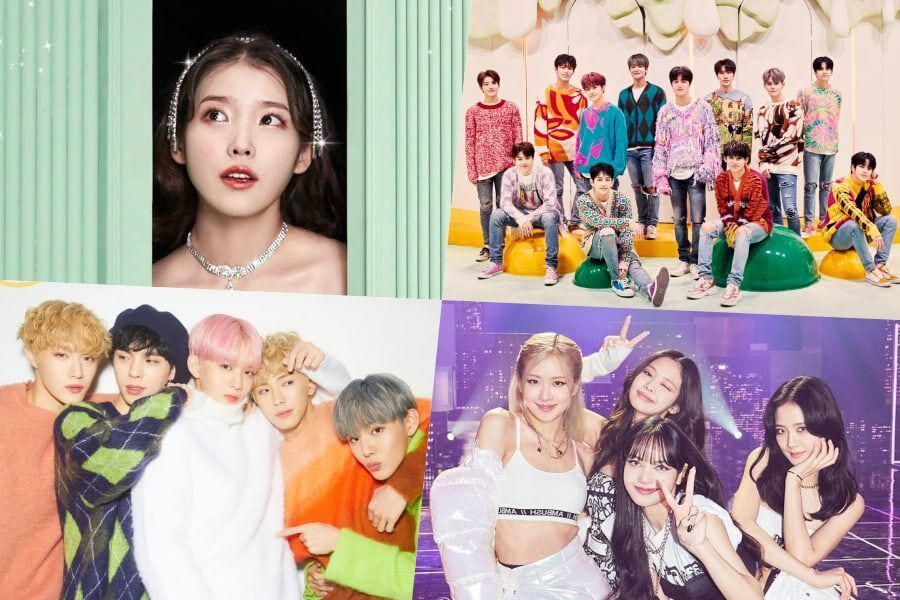 IU, TREASURE, CIX, BLACKPINK et plus encore des meilleurs graphiques mensuels et hebdomadaires de Gaon