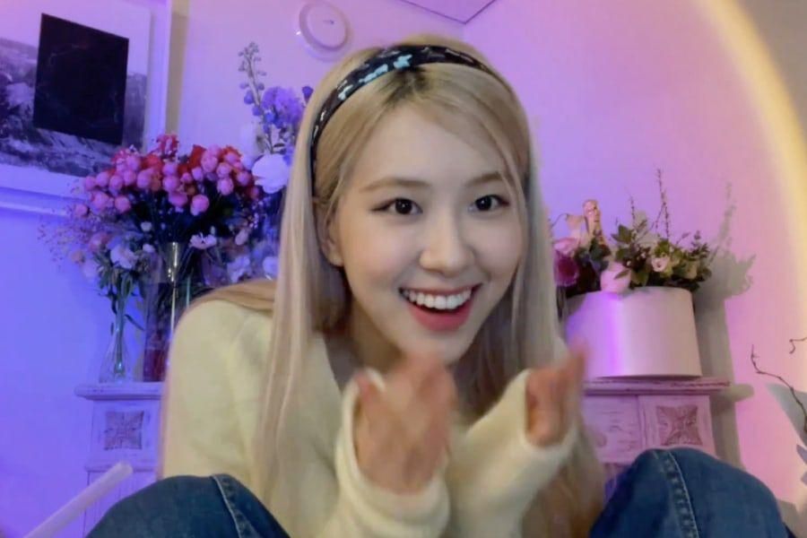 Rosé de BLACKPINK fait allusion à son intention de lancer sa propre chaîne YouTube