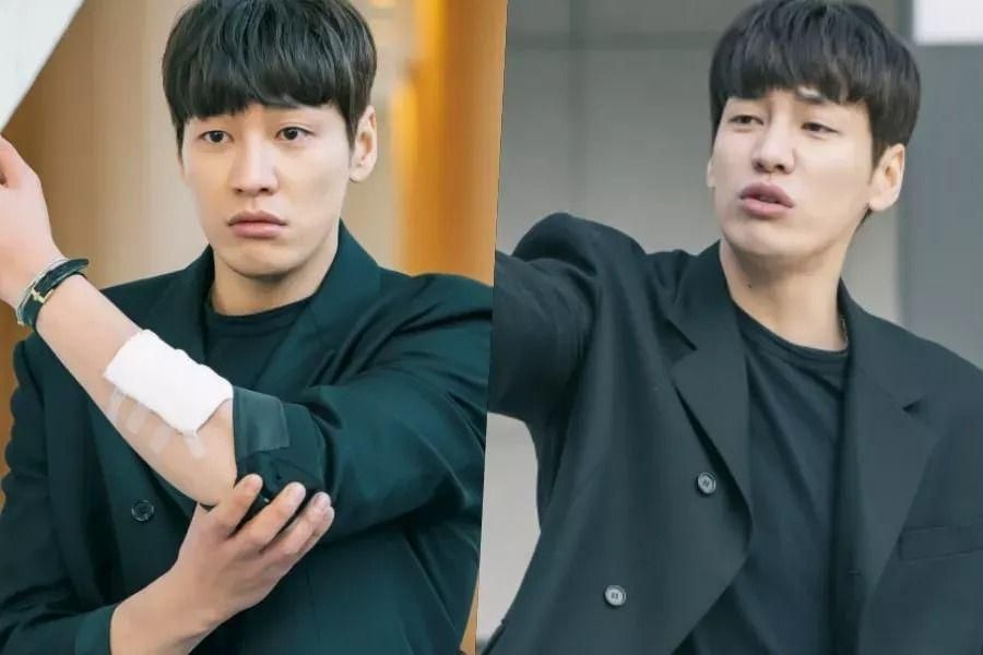 Kim Young Kwang essaie de paraître aussi pitoyable que possible dans 