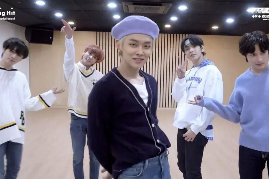 TXT surprend avec une nouvelle vidéo de pratique de danse pour 