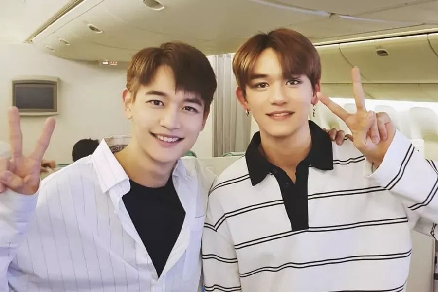 Minho de SHINee et Lucas de NCT ont un adorable échange de mots en plaisantant sur leur ressemblance