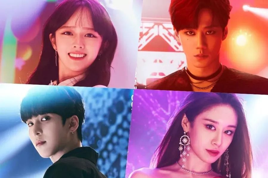 Lee Jun Young de U-KISS, Jung Ji So, Yunho d'ATEEZ et Jiyeon de T-ara sont prêts à prendre la vedette dans «Imitation» Poster