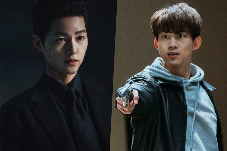 Song Joong Ki et Taecyeon de 2 PM se préparent pour leur bataille finale sur «Vincenzo»