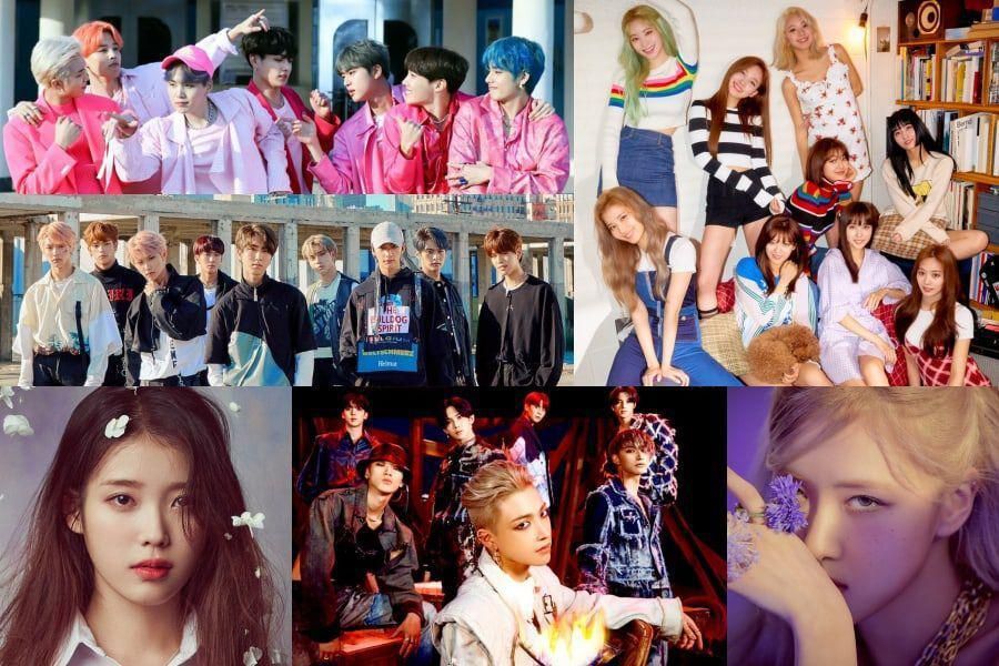 BTS reçoit la certification Quadruple Million Gaon; TWICE, Stray Kids, BLACKPINK's Rosé, IU, ATEEZ et plus encore Platine