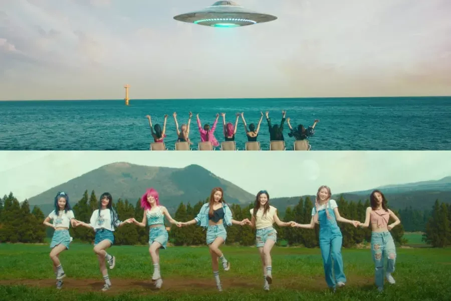 Oh My Girl répand le bonheur dans le MV de retour «Dun Dun Dance»