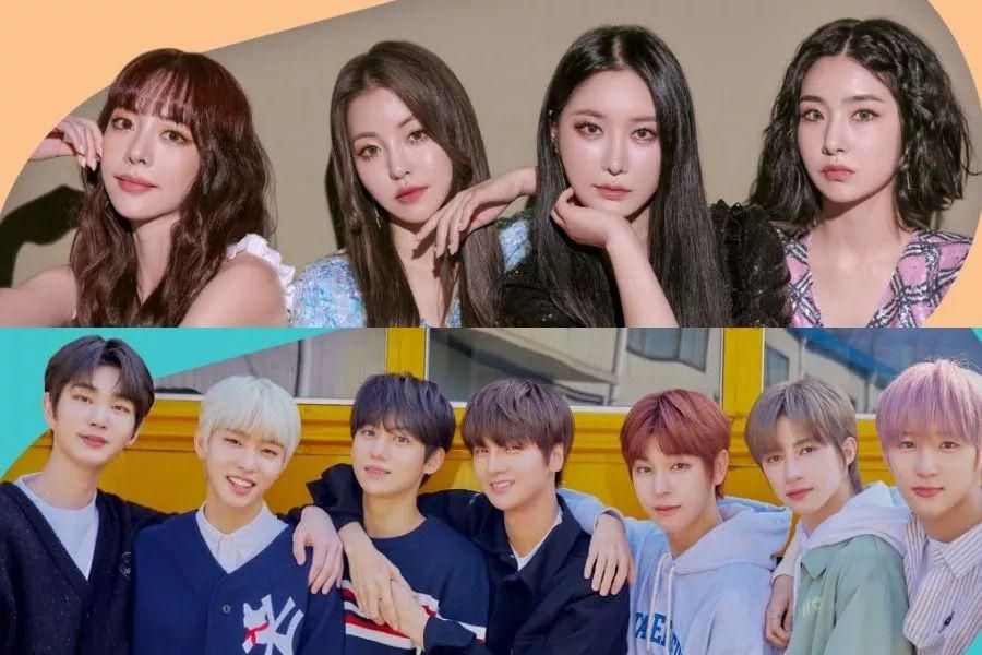 Brave Girls et DRIPPIN rejoignent la plateforme de fans UNIVERSE