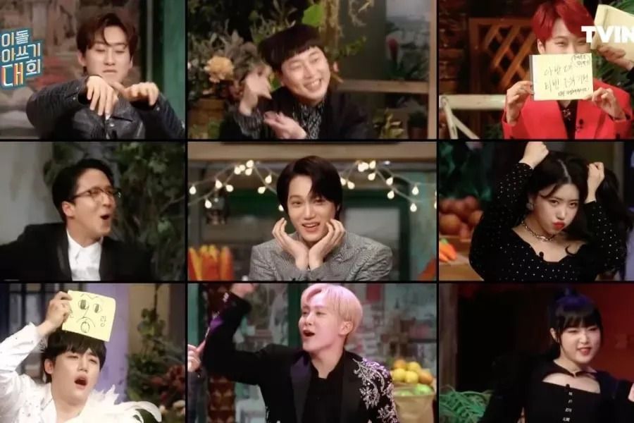 Kai d'EXO, Ravi de VIXX, Eunhyuk de Super Junior, Seungkwan de SEVENTEEN, et plus de Star In Idol Preview du remake de «Amazing Saturday»