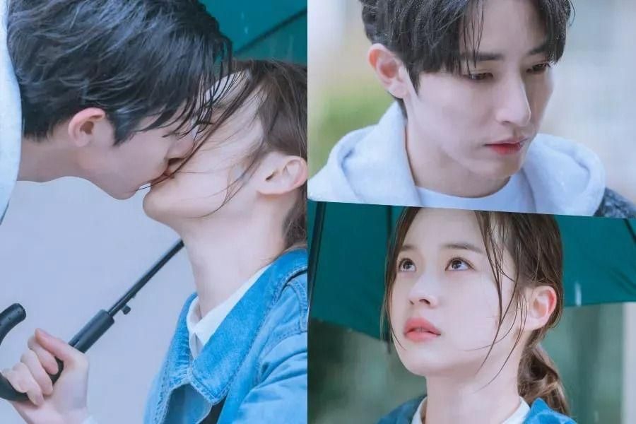 Lee Soo Hyuk et Shin Do Hyun partagent un baiser sous la pluie sur 