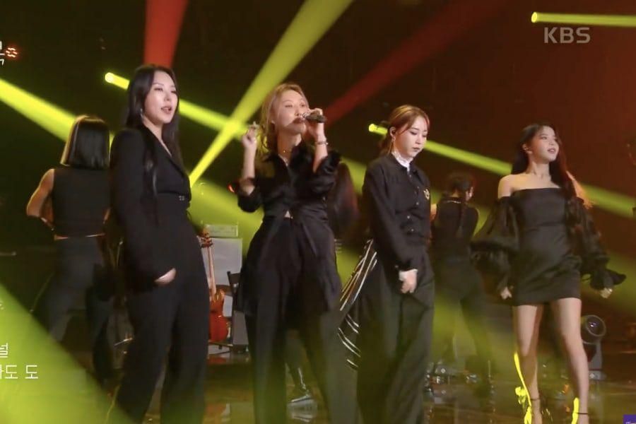 MAMAMOO couvre Super Junior, Wonder Girls, T-ara et Brown Eyed Girls dans Hits Medley des années 2000