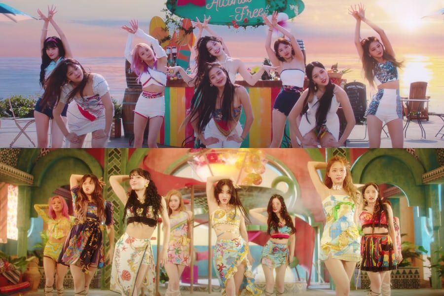 TWICE diffuse des vibrations estivales dans un MV tropical pour 