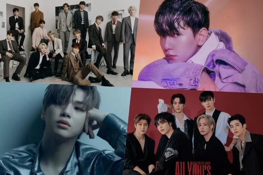 Baekhyun et SEVENTEEN d'EXO reçoivent des certificats de vente Gaon Million ; ASTRO, Kang Daniel et d'autres deviennent platine