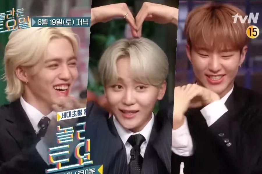 Seungkwan, S.Coups et Hoshi de SEVENTEEN causent le chaos à l'avance pour 