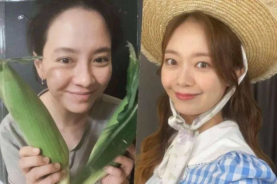 Song Ji Hyo montre un doux cadeau qu'elle a reçu de Jun So Min