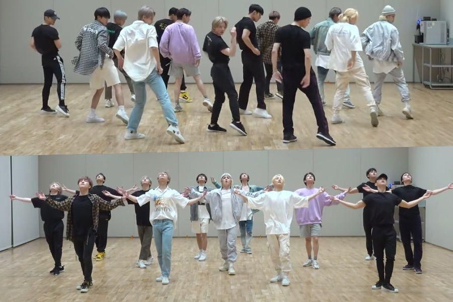 SEVENTEEN montre une incroyable synchronisation vidéo de pratique de la danse de « Ready To Love »