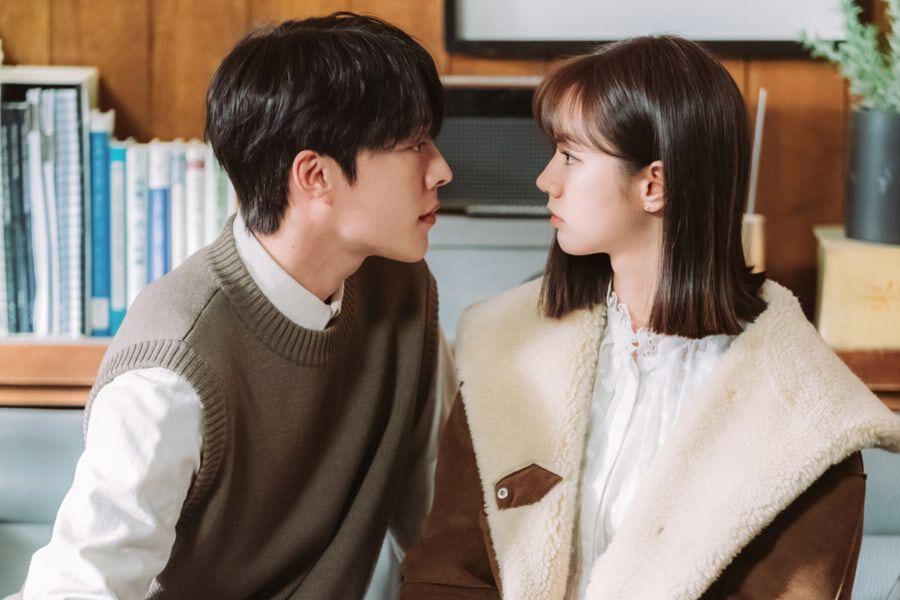 Jang Ki Yong et Hyeri se rapprochent dans un contact visuel palpitant dans 