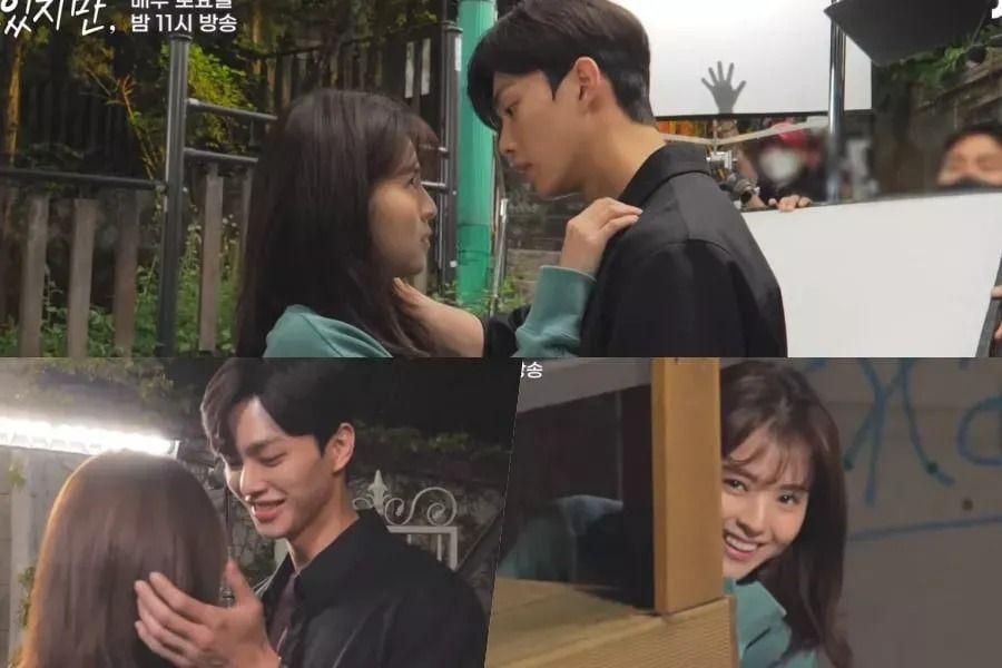 Song Kang et Han So Hee montrent leur alchimie ludique lors du tournage d'une scène de baiser dans 