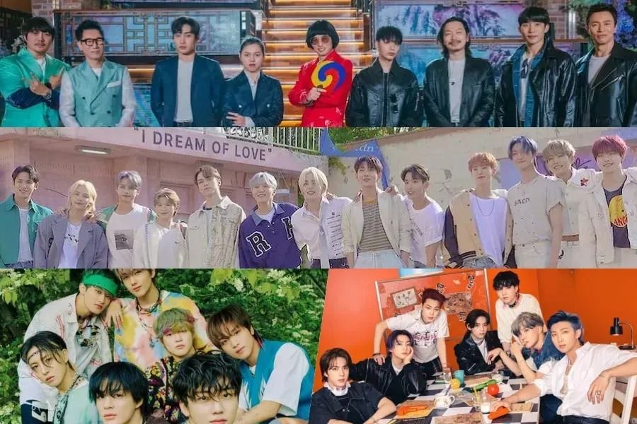 MSG Wannabe, BTS, NCT DREAM et SEVENTEEN en tête des charts mensuels et hebdomadaires de Gaon