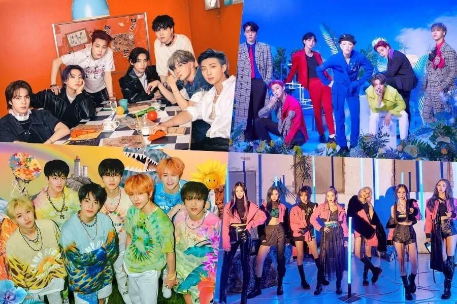 Hanteo Chart annonce le classement des 50 meilleurs artistes K-Pop en 2021 sur la base de l'authentification mondiale de l'album