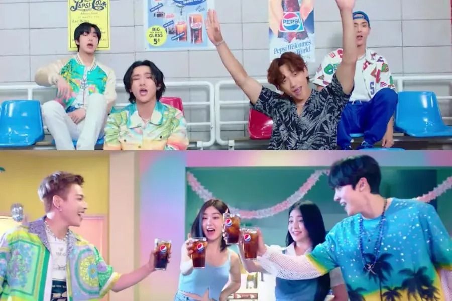 MONSTA X, Brave Girls, ATEEZ et Rain s'associent dans un nouveau MV pour la collaboration 