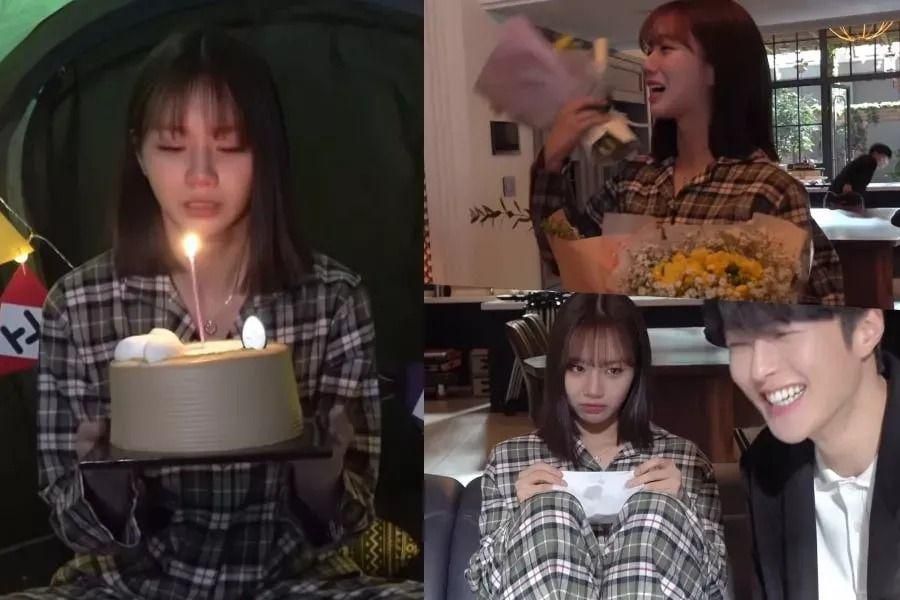 Hyeri ne peut retenir ses larmes lors de son dernier jour de tournage de 