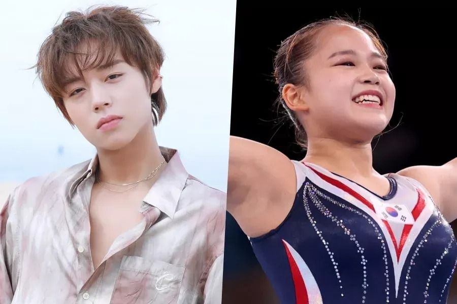 Park Ji Hoon félicite le fan Yeo Seo Jeong pour sa médaille olympique historique