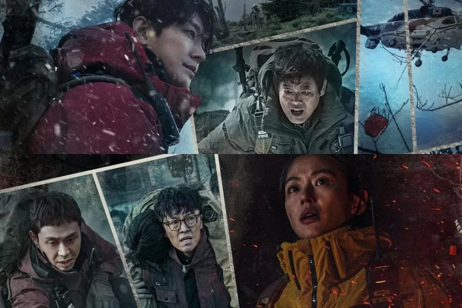 Jun Ji Hyun, Joo Ji Hoon, Sung Dong Il, Oh Jung Se et Jo Han Chul prennent un risque dans la tempête dans l'affiche du groupe 