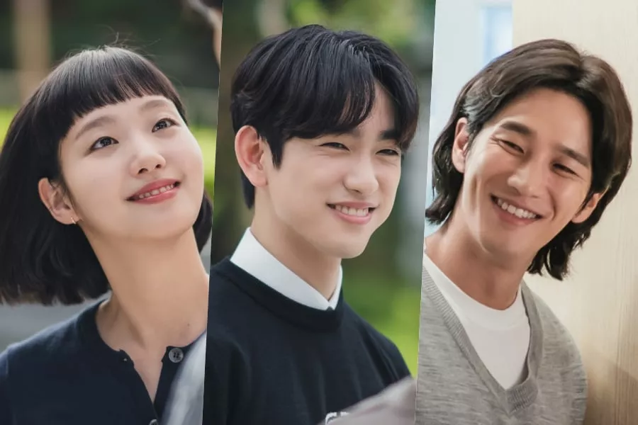 Kim Go Eun, Jinyoung de GOT7, Ahn Bo Hyun et Lee Sang Yi sont tout sourire dans les coulisses de 