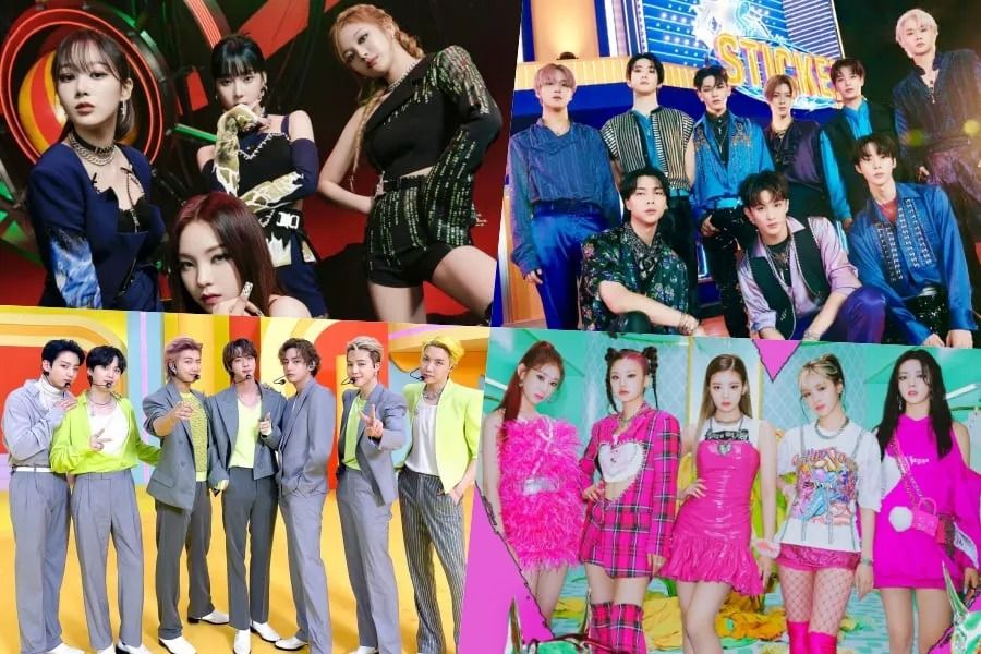 aespa, NCT 127, BTS, ITZY, TXT et BLACKPINK occupent les premières places du palmarès mondial des albums de Billboard