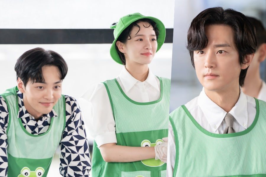 Kim Min Jae, Park Gyu Young, Kwon Yool et bien d'autres se transforment en adorables assistants grenouilles pour 
