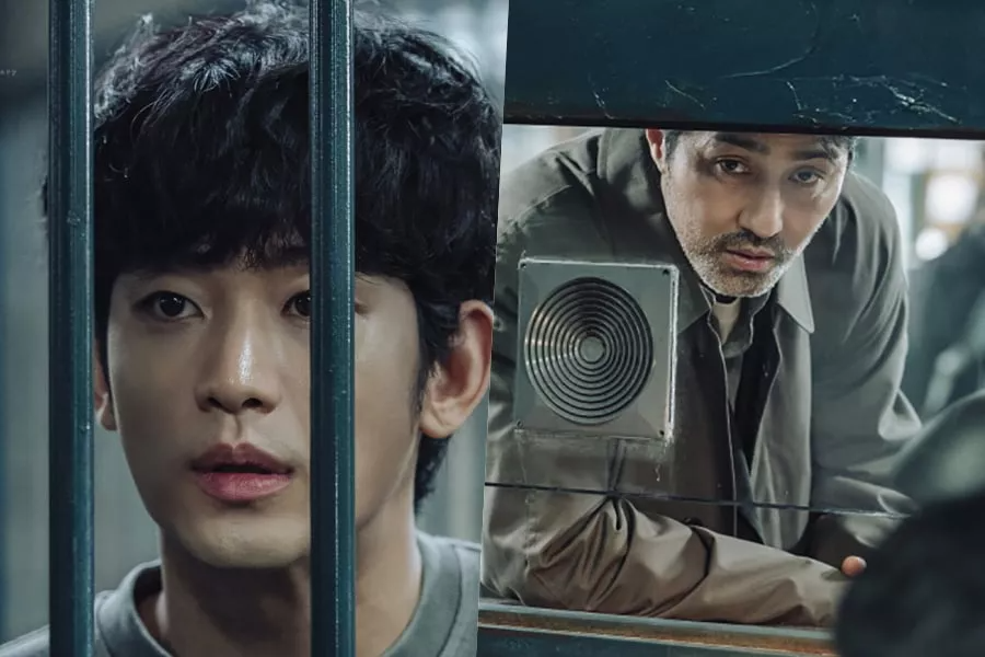 Kim Soo Hyun rencontre Cha Seung Won derrière les barreaux lors de 