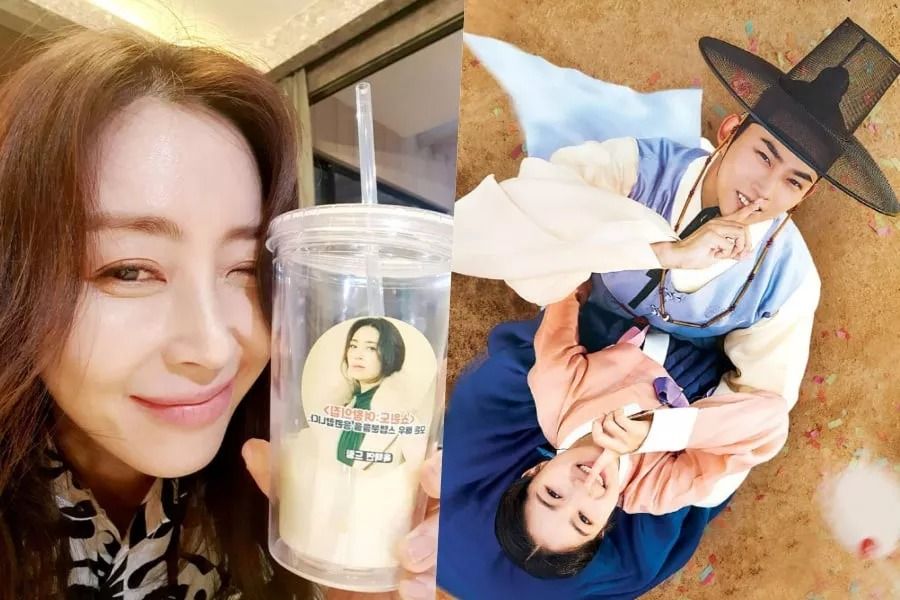 Song Yoon Ah remercie Taecyeon de 14 heures d'avoir envoyé un cadeau à son plateau de théâtre + encourage sa première dramatique