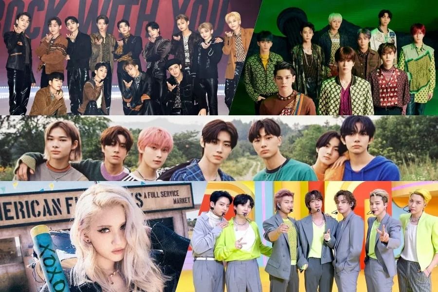 SEVENTEEN, NCT 127, ENHYPEN, Jeon Somi, BTS et bien d'autres se classent en tête du palmarès mondial des albums de Billboard