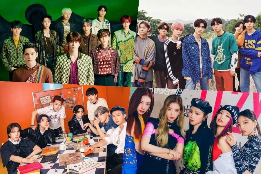 NCT 127, ENHYPEN, BTS, ITZY, TXT, SEVENTEEN et BLACKPINK se classent en tête du palmarès mondial des albums de Billboard