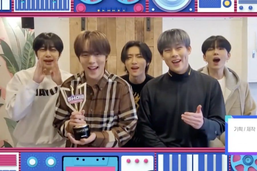 MONSTA X obtient la 5e victoire pour « Rush Hour » sur « Show Champion »