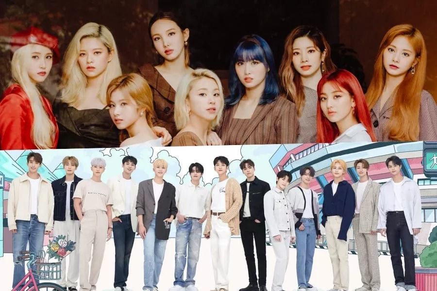 TWICE devient un groupe féminin K-Pop avec la plupart des certifications d'albums RIAJ au Japon + SEVENTEEN devient platine