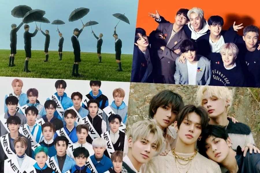 ENHYPEN, BTS, NCT, TXT, TWICE, BLACKPINK et ITZY occupent les premières places du palmarès des albums mondiaux de Billboard