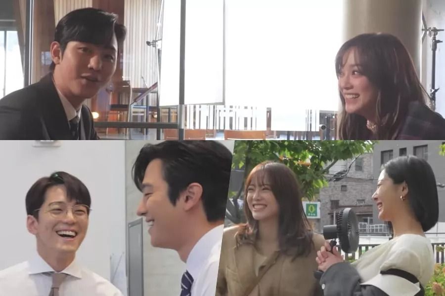 Ahn Hyo Seop, Kim Sejeong, Seol In Ah et Kim Min Kyu montrent leur chimie proche sur le tournage de 