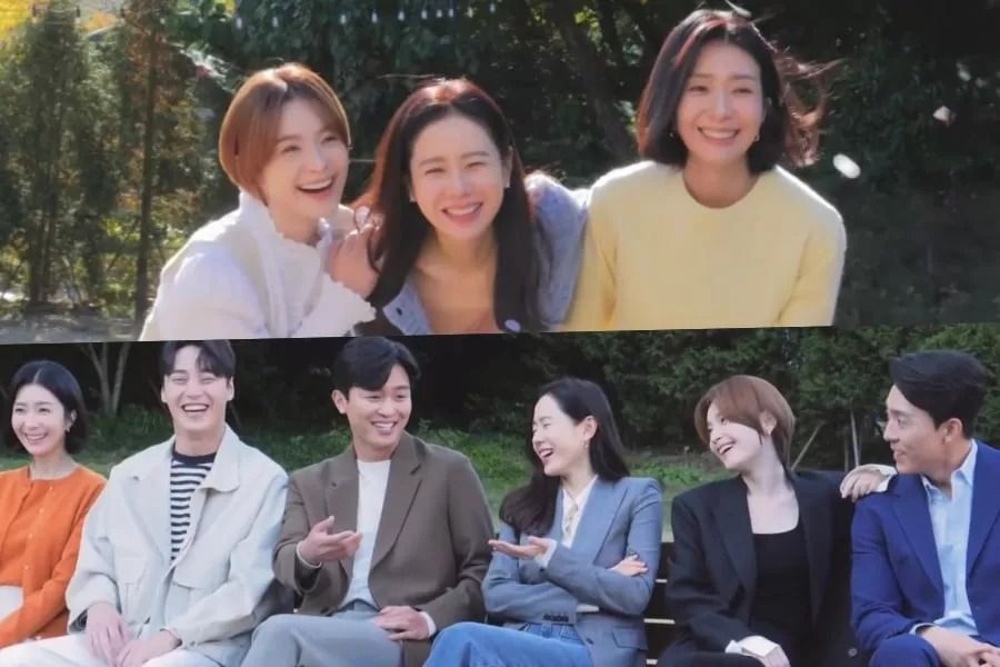 Son Ye Jin, Jeon Mi Do et Kim Ji Hyun s'amusent pendant le tournage de l'affiche de 