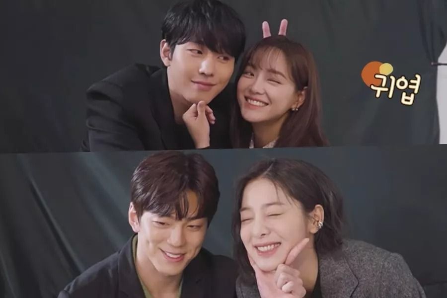 Ahn Hyo Seop, Kim Sejeong, Kim Min Kyu et Seol In Ah prennent d'adorables photos de couple pour 