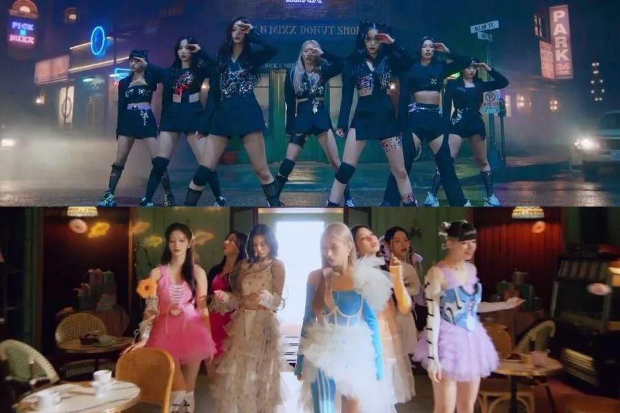 Le nouveau groupe de filles de JYP, NMIXX, affiche divers charmes dans son premier MV pour 