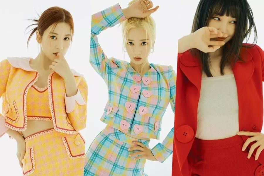 Chorong, Yoon Bomi et Jung Eun Ji partagent ce qu'Apink signifie pour eux, leurs souhaits pour 2022 et plus