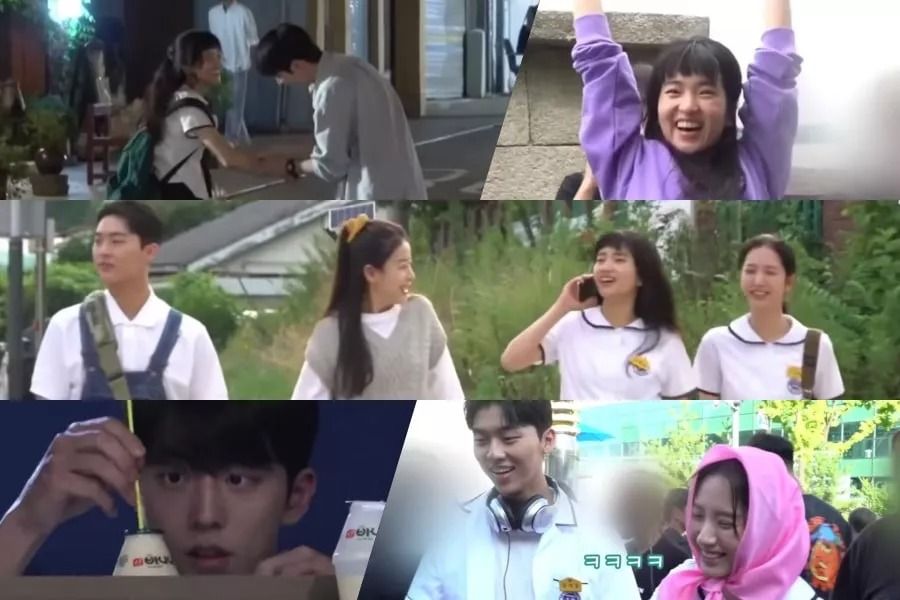 Kim Tae Ri, Nam Joo Hyuk, Bona de WJSN et d'autres travaillent sans arrêt pour obtenir la photo parfaite sur 